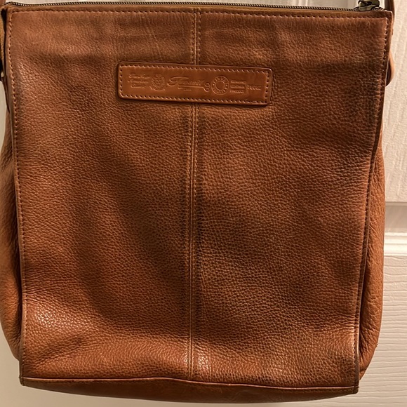Fossil leather crossbody bag - Picture 3 of 4